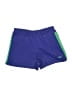 Nike 100% Polyester Color Block Blue Athletic Shorts Size L - photo 1