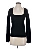 White + Warren 100% Cashmere Black Long Sleeve Top Size S - photo 1