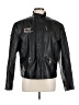 H&M 100% Leather Black Leather Jacket Size M - photo 1