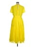 J.Crew 100% Polyester Yellow Cocktail Dress Size 14 - photo 2