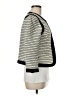 Ann Taylor LOFT Houndstooth Ivory Blazer Size 8 - photo 6
