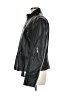 H&M 100% Leather Black Leather Jacket Size M - photo 5