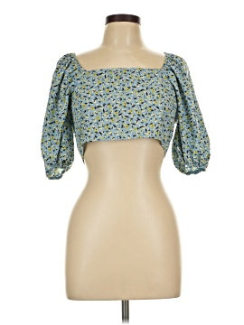 Shein Curve 3/4 Sleeve Blouse (view 1)