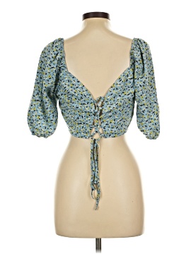 Shein Curve 3/4 Sleeve Blouse (view 2)