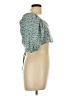 Shein Curve Green 3/4 Sleeve Blouse Size 12 Plus (0) - photo 4