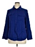 Chico's Blue 3/4 Sleeve Button-Down Shirt Size XL (3) - photo 1