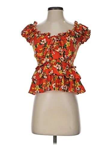 Marissa Webb Collective Short Sleeve Blouse (view 1)