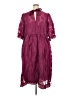 ELOQUII Elements Burgundy Casual Dress Size 22 - photo 2