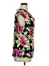 Kasper Black Sleeveless Blouse Size XL - photo 4