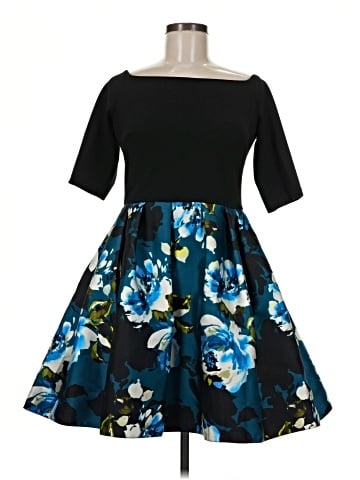 Betsy & Adam Cocktail Dress - front