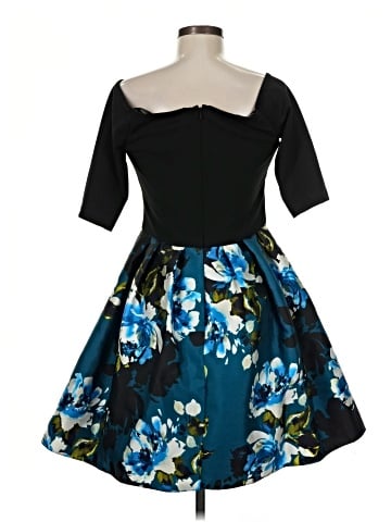 Betsy & Adam Cocktail Dress - back