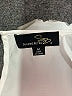 Suzanne Betro 100% Polyester White Short Sleeve Blouse Size M - photo 7