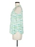 Rose + Olive 100% Rayon Green Sleeveless Blouse Size M - photo 5
