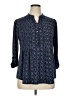 db established 1962 Blue 3/4 Sleeve Blouse Size 1X - photo 1