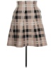 Classic Concepts Plaid Tan Formal Skirt Size XL - photo 1