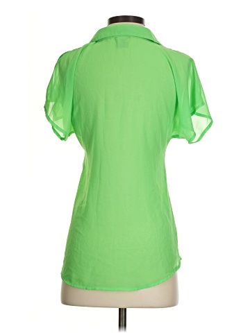 Charlotte Russe Short Sleeve Blouse (view 2)