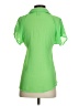 Charlotte Russe 100% Polyester Green Short Sleeve Blouse Size XS - photo 2