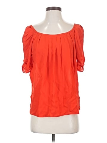 Joie Short Sleeve Silk Top (view 1)