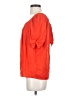 Joie 100% Silk Orange Short Sleeve Silk Top Size S - photo 5