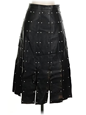 Romeo & Juliet Couture Faux Leather Skirt (view 1)