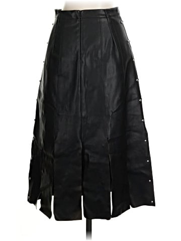 Romeo & Juliet Couture Faux Leather Skirt (view 2)