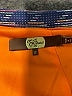 Eva Franco 100% Cotton Houndstooth Blue Casual Skirt Size 12 - photo 3