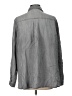 Side Stitch Stripes Gray Long Sleeve Button-Down Shirt Size L - photo 2
