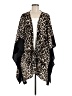 Lane Bryant 100% Polyester Black Kimono One size - photo 1