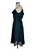 Ann Taylor LOFT 100% Polyester Solid Teal Cocktail Dress Size S - photo 5