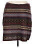 Double D Ranch Print Brown Casual Skirt Size M - photo 1