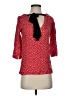 Promod Red 3/4 Sleeve Blouse Size XS (estimated) - photo 1
