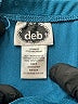 Deb 100% Polyester Hearts Teal Cocktail Dress Size 5 - photo 7
