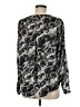 Simply Vera Vera Wang 100% Polyester Silver Long Sleeve Blouse Size M - photo 2