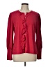 AP.NY Red Long Sleeve Blouse Size L - photo 1