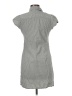 A. Byer Gray Short Sleeve Button-Down Shirt Size M - photo 2