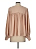 prologue 100% Polyester Tan Long Sleeve Blouse Size XS - photo 2