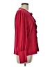AP.NY Red Long Sleeve Blouse Size L - photo 4