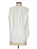 Pure Navy Ivory Sleeveless Blouse Size S - photo 2
