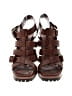 Tamara Mellon Brown Sandals Size EU 39 1/2 - photo 2