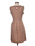 Max Studio Argyle Brown Casual Dress Size M - photo 2
