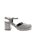 Prima Royale Paisley Gray Heels Size 8 1/2 - photo 1