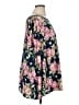 Lularoe Floral Blue Long Sleeve Blouse Size XL - photo 4