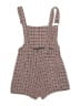 Missguided Red Overall Shorts Size 6 - photo 2