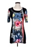 Michael Tyler Graphic Black Casual Dress Size S - photo 1