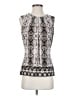 Calvin Klein Silver Sleeveless Blouse Size S - photo 1