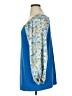 Susan Graver Blue 3/4 Sleeve Blouse Size XL - photo 5