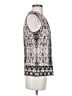 Calvin Klein Silver Sleeveless Blouse Size S - photo 4