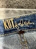 Kut from the Kloth Chevron-herringbone Blue Jeans Size 6 - photo 4
