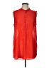 Vince Camuto 100% Polyester Red Sleeveless Blouse Size L (petite) - photo 1