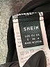 Shein Solid Black Casual Dress Size 4 - photo 7